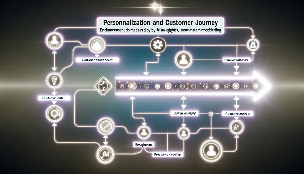 Digital dashboard illustrating marketing automation insights.