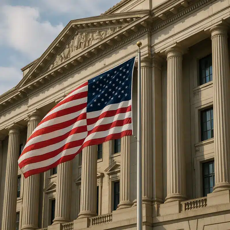 An emblematic view of policy changes favoring blockchain under the Trump era.