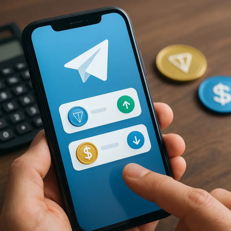 Depiction of the TON blockchain’s advanced technological features enabling secure, efficient transactions.